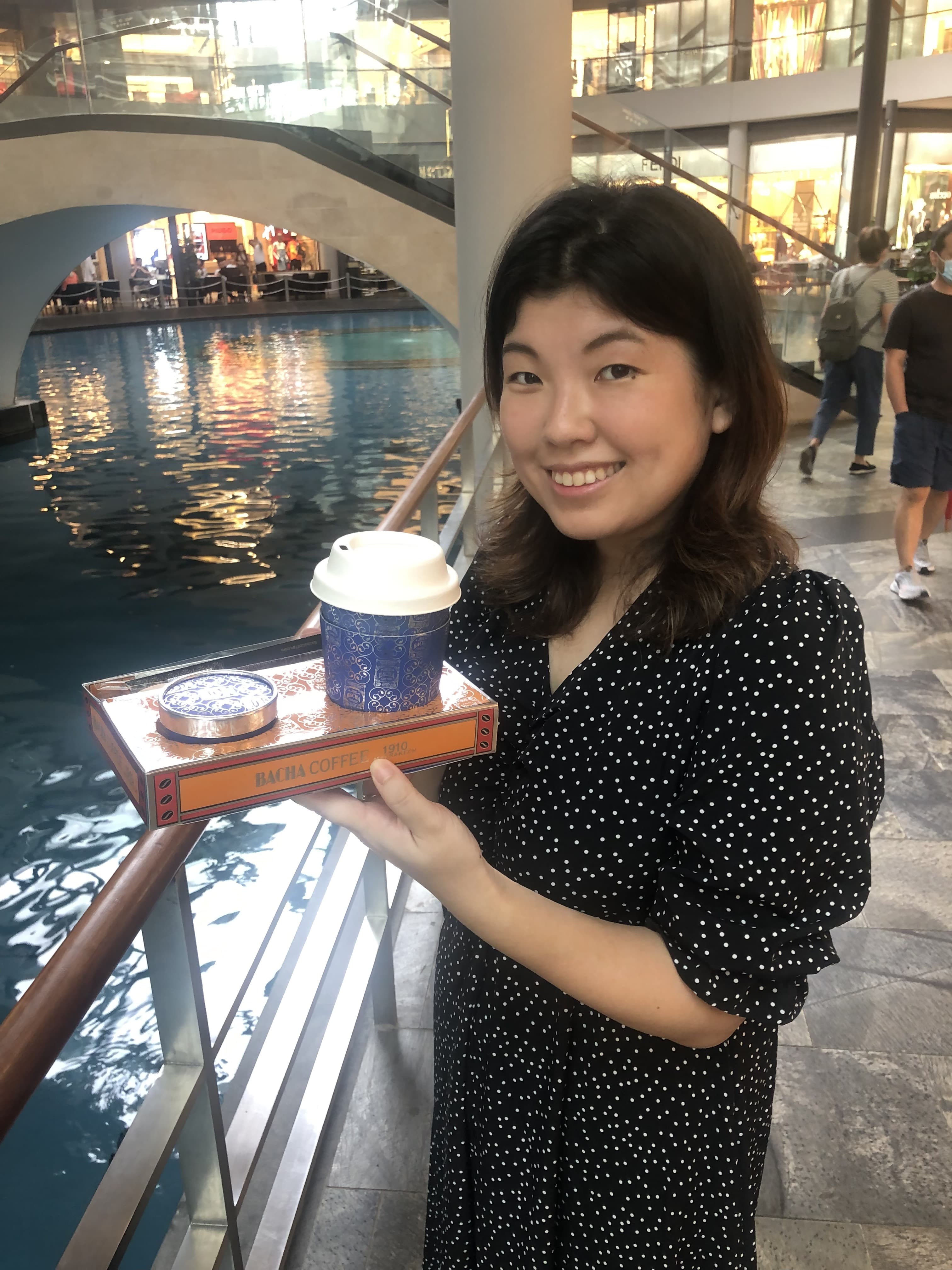大塚彩知 — シンガポールにて