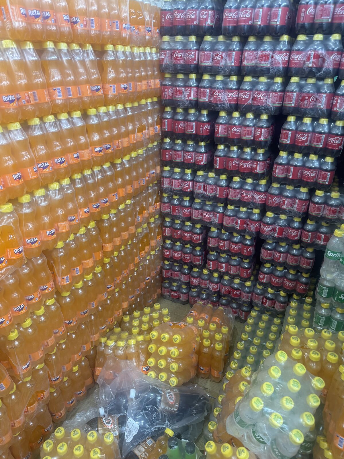 The produce floor