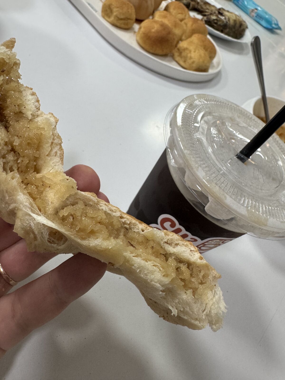 ココナッツパンの写真