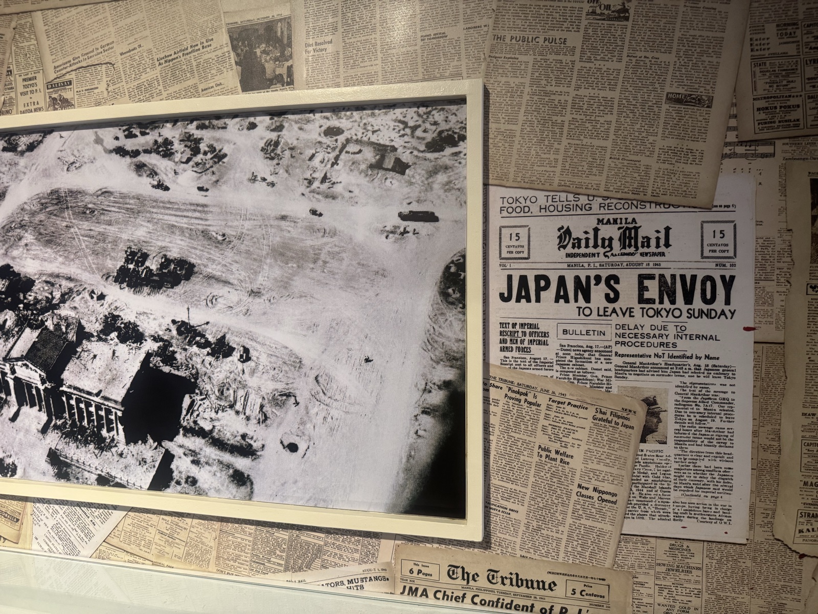 日本軍に関する展示室