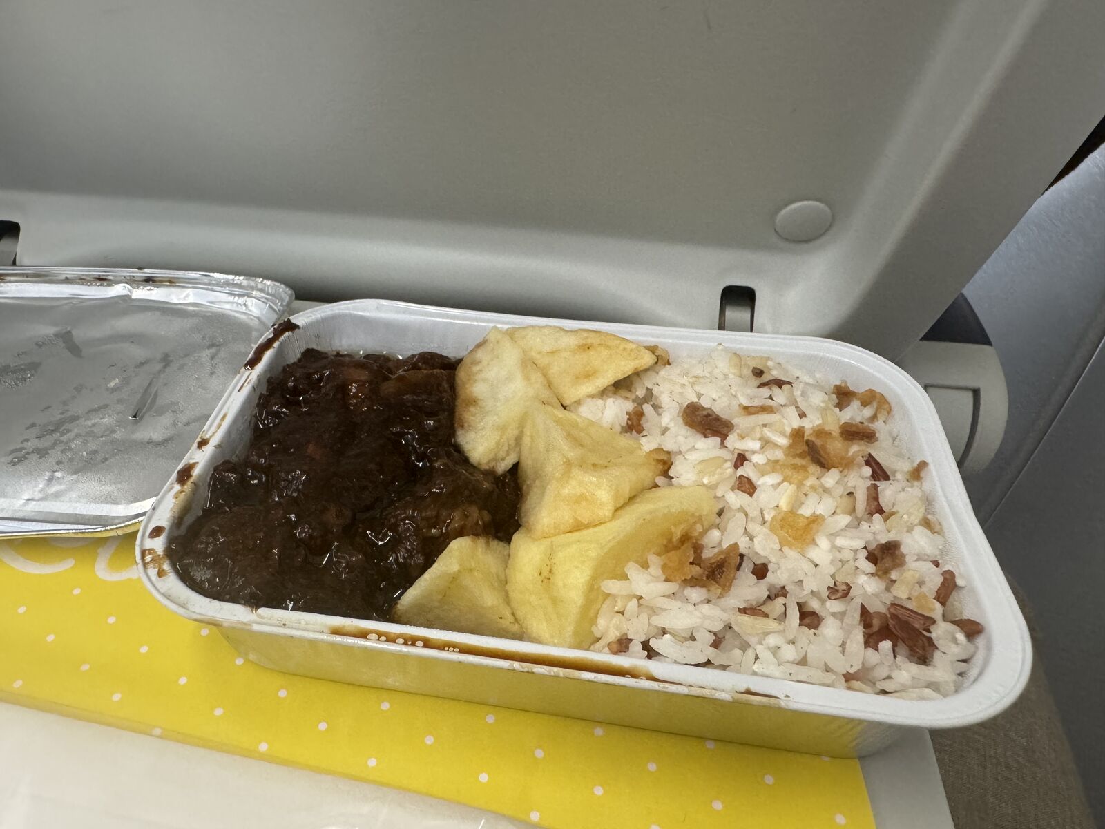 In-flight adobo